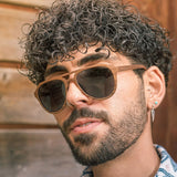 Skateboard Aviation Wood Sunglasses | Woodpecker Specs Sunglasses